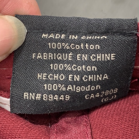 Community Veterinary Hospital Baseball Hat Unisex Burgundy Strapback Headshots - Picture 13 of 13